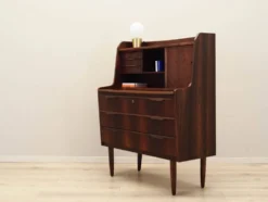 Secrétaire en palissandre, design danois, années 1970, fabrication : Danemark