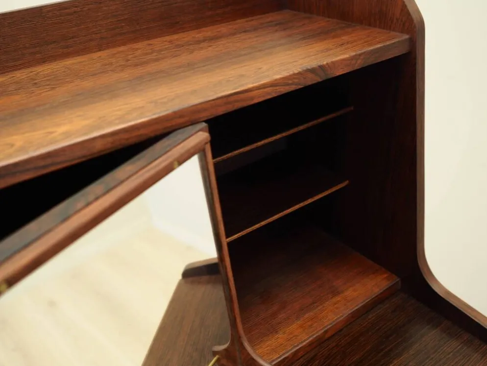 Secrétaire en palissandre, design danois, années 1970, fabrication : Danemark