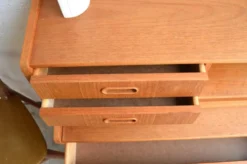 Secrétaire en teck danois 76 cm
