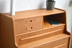 Secrétaire en teck danois 76 cm