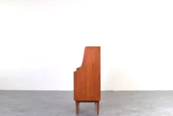 Secrétaire en teck danois du milieu du siècle par Gunnar Nielsen pour Tibergaard, années 1960.
