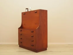 Secrétaire en teck, design danois, années 1960, designer : Børge Mogensen