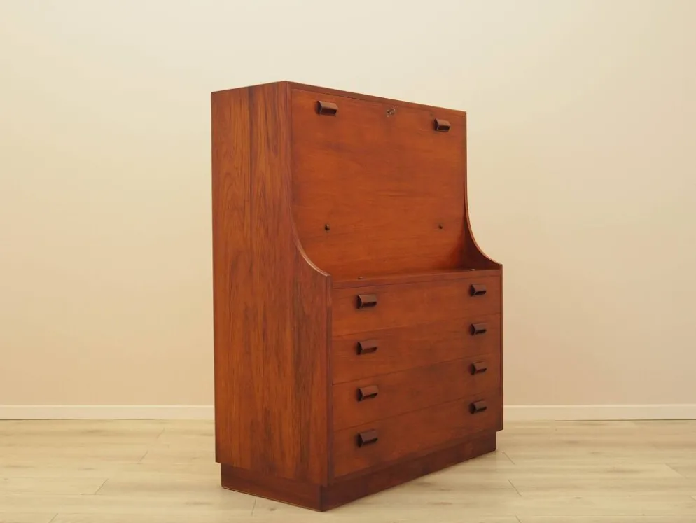 Secrétaire en teck, design danois, années 1960, designer : Børge Mogensen