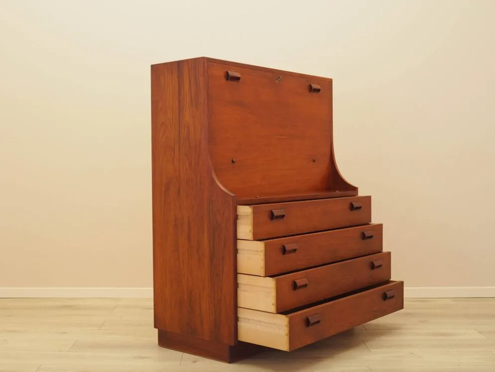 Secrétaire en teck, design danois, années 1960, designer : Børge Mogensen