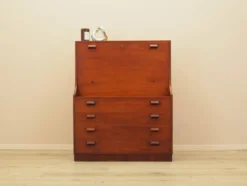 Secrétaire en teck, design danois, années 1960, designer : Børge Mogensen