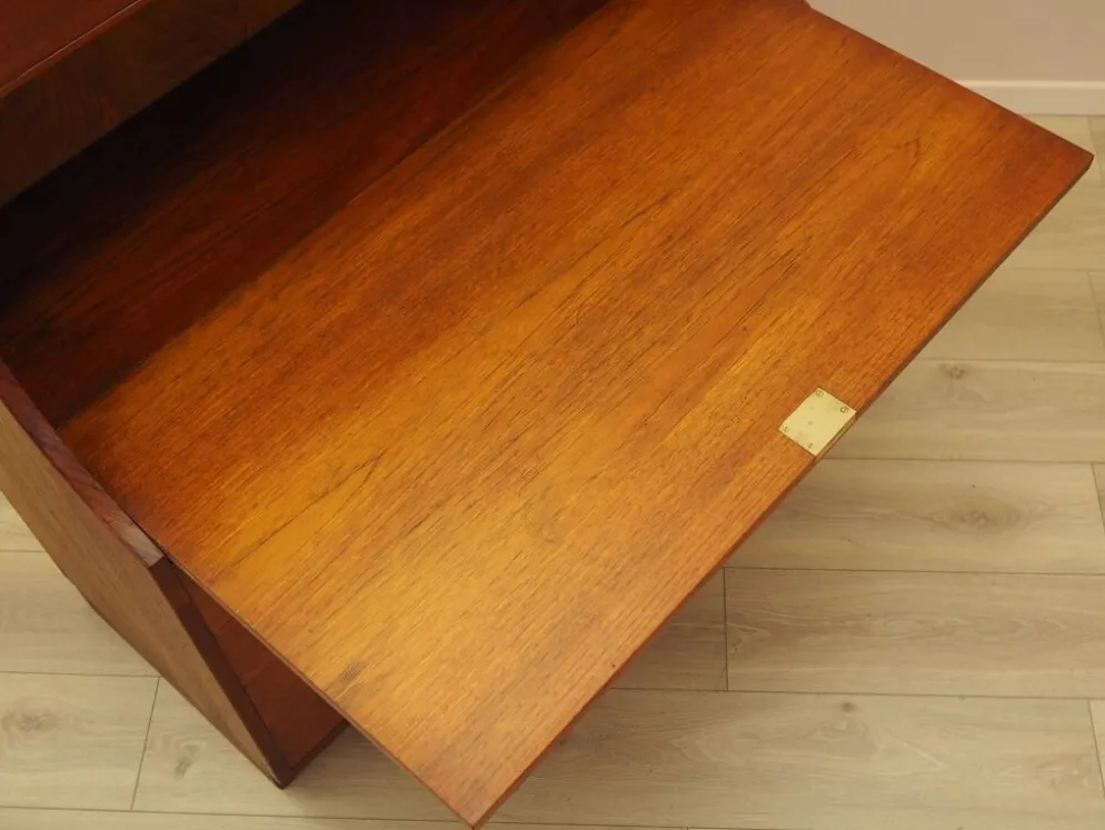 Secrétaire en teck, design danois, années 1960, designer : Børge Mogensen