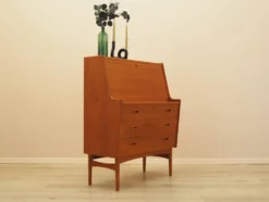 Secrétaire en teck, design danois, années 1960, designer : Arne Wahl Iversen, fabricant