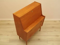 Secrétaire en teck, design danois, années 1960, designer : Arne Wahl Iversen, fabricant