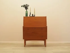 Secrétaire en teck, design danois, années 1960, designer : Arne Wahl Iversen, fabricant