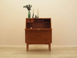 Secrétaire en teck, design danois, années 1960, designer : Arne Wahl Iversen, fabricant
