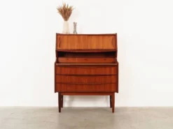 Secrétaire en teck, design danois, années 1970, production : Danemark