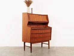 Secrétaire en teck, design danois, années 1970, production : Danemark
