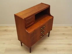 Secrétaire en teck, design danois, années 1970, production : Danemark