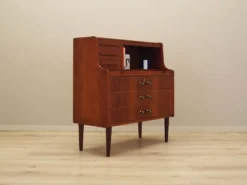 Secrétaire en teck, design danois, années 1970, production : Danemark