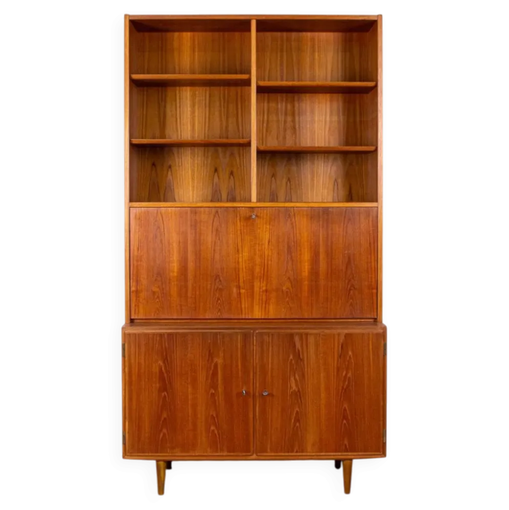Secrétaire en Teck par Poul Hundevad pour Hundevad & Co., Danemark, 1960s