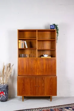 Secrétaire en Teck par Poul Hundevad pour Hundevad & Co., Danemark, 1960s