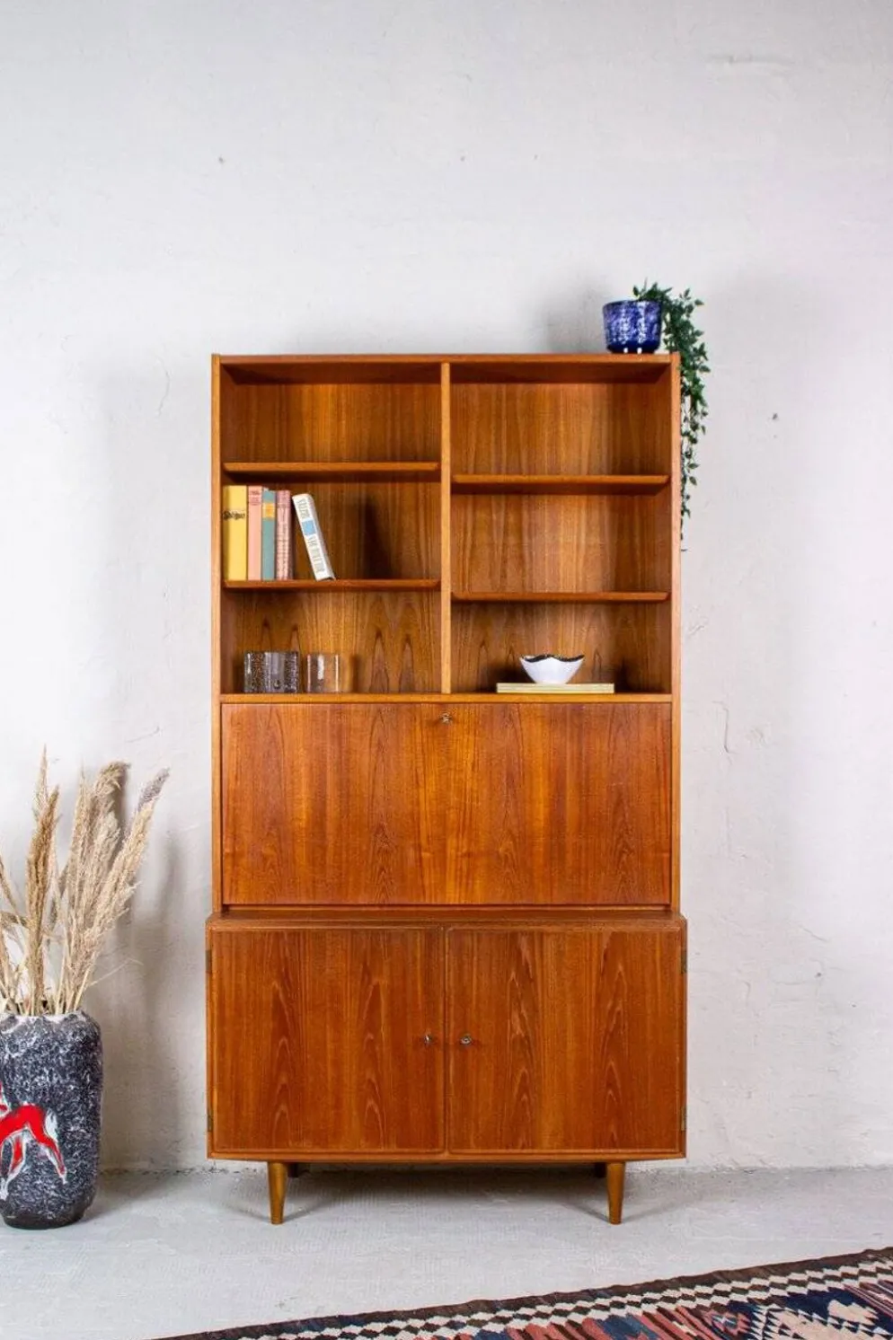 Secrétaire en Teck par Poul Hundevad pour Hundevad & Co., Danemark, 1960s