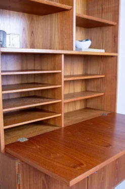 Secrétaire en Teck par Poul Hundevad pour Hundevad & Co., Danemark, 1960s