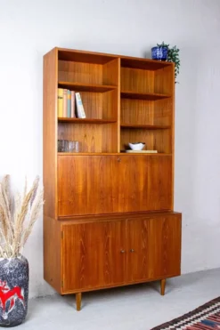 Secrétaire en Teck par Poul Hundevad pour Hundevad & Co., Danemark, 1960s
