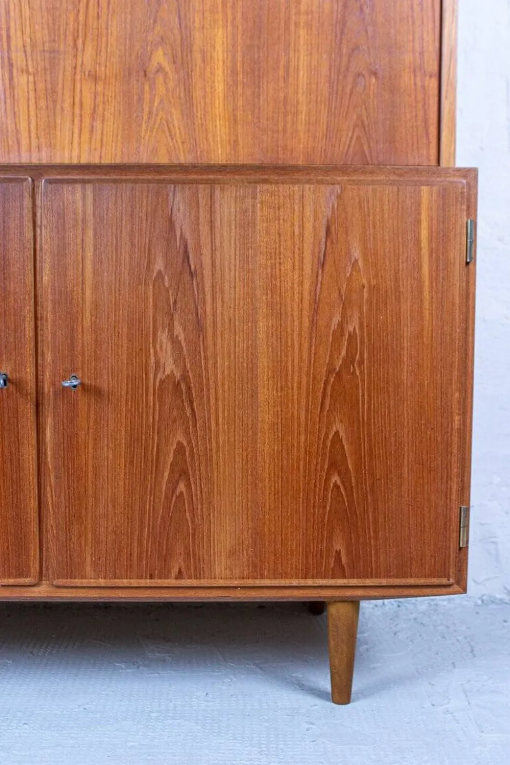 Secrétaire en Teck par Poul Hundevad pour Hundevad & Co., Danemark, 1960s