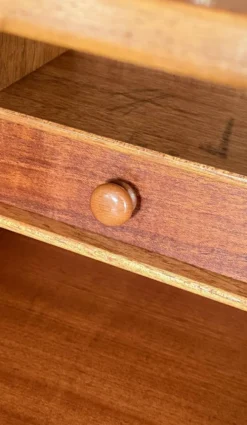 Secrétaire Jentique vintage en teck