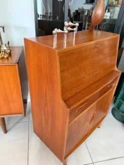 Secrétaire Jentique vintage en teck