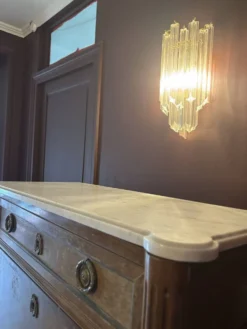 Secrétaire Louis XV en bois massif