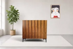 Secrétaire Mid Century Magic Box Bureau à domicile en précieux bois de palissandre