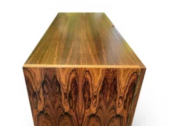 Secrétaire Mid Century Magic Box Bureau à domicile en précieux bois de palissandre
