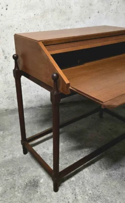 Secrétaire moderniste en teck de Fratelli Proserpio, Italie, 1960