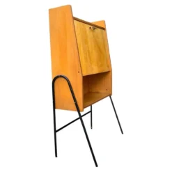 Secrétaire mural asymétrique vintage 1950