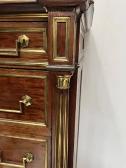 Secrétaire Napoléon III de style Louis XVI en acajou XIX siècle