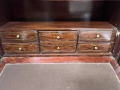 Secrétaire Napoléon III de style Louis XVI en acajou XIX siècle
