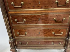 Secrétaire Napoléon III de style Louis XVI en acajou XIX siècle