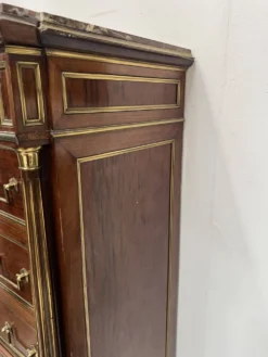 Secrétaire Napoléon III de style Louis XVI en acajou XIX siècle