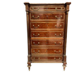 Secrétaire Napoléon III de style Louis XVI en acajou XIX siècle