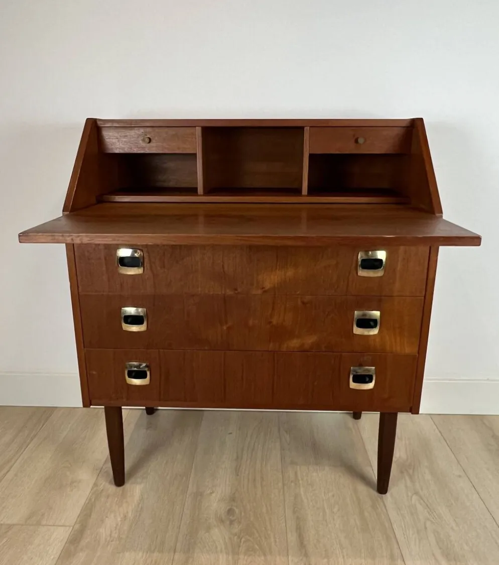Secrétaire ou coiffeuse danoise, années 1960