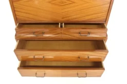 Secrétaire scandinave en acajou, Suède, 1960