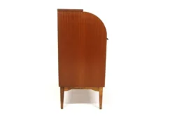 Secrétaire scandinave en acajou, Bröderna Gustafssons, Suède, 1950