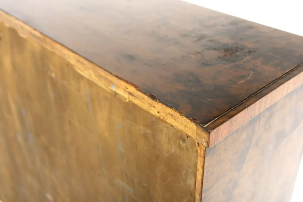 Secrétaire scandinave en bouleau, Swedish modern, Suède, 1940