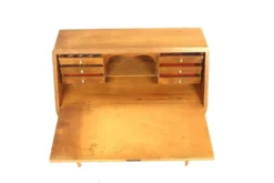 Secrétaire scandinave en orme, Swedish modern, Suède, 1940