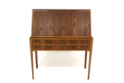 Secrétaire scandinave en palissandre, Suède, 1950