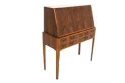 Secrétaire scandinave en palissandre, Suède, 1950