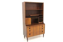 Secrétaire scandinave en palissandre, Albert Hansen Møbelfabrik, Danemark, 1960