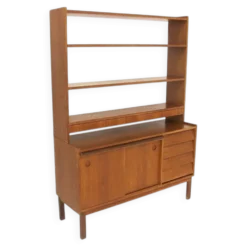 Secrétaire scandinave en teck, Suède, 1960