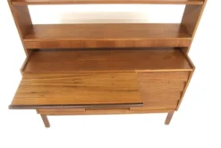 Secrétaire scandinave en teck, Suède, 1960