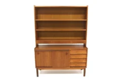 Secrétaire scandinave en teck, Suède, 1960