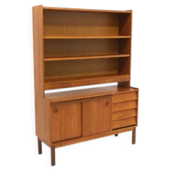 Secrétaire scandinave en teck, Suède, 1960