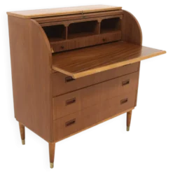 Secrétaire scandinave en teck, Suède, 1960
