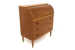 Secrétaire scandinave en teck, Suède, 1960